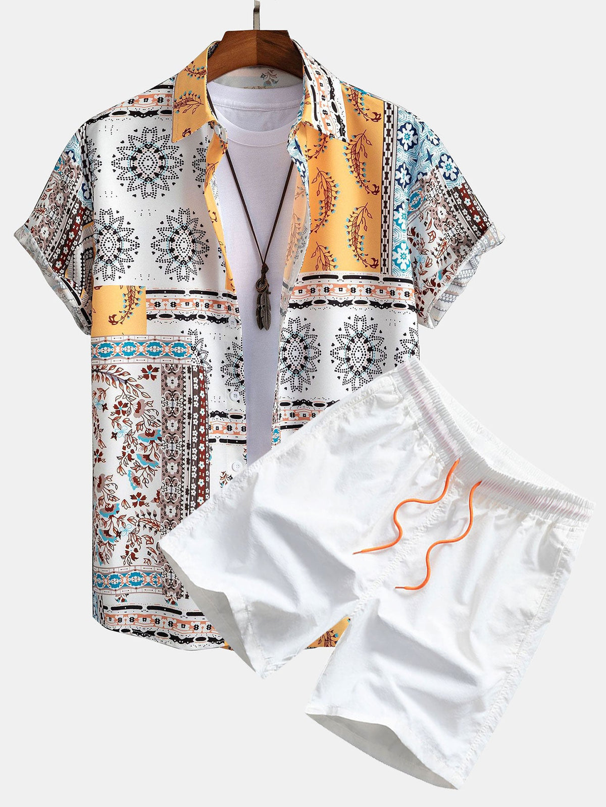 Landon | Ensemble Imprimé Foulard