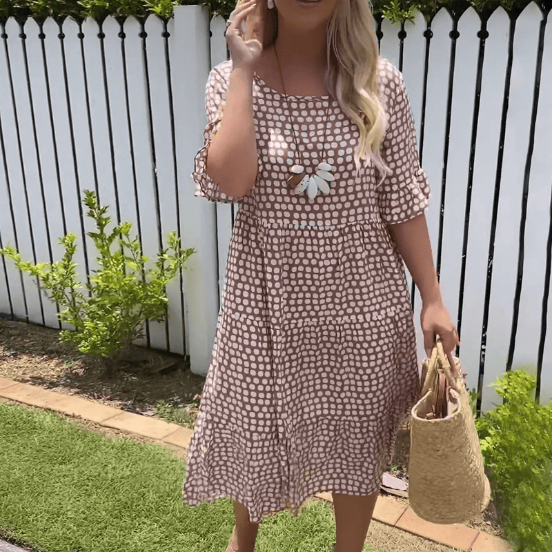 Caroline | Robe Ventre Plat