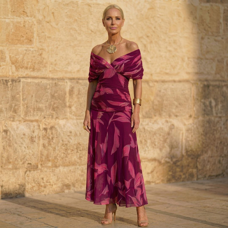 Celeste | Robe Silhouette Sublimée