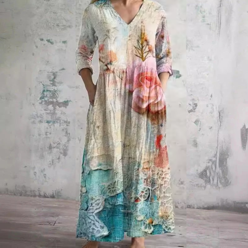 Patricia | Robe Ventre Plat