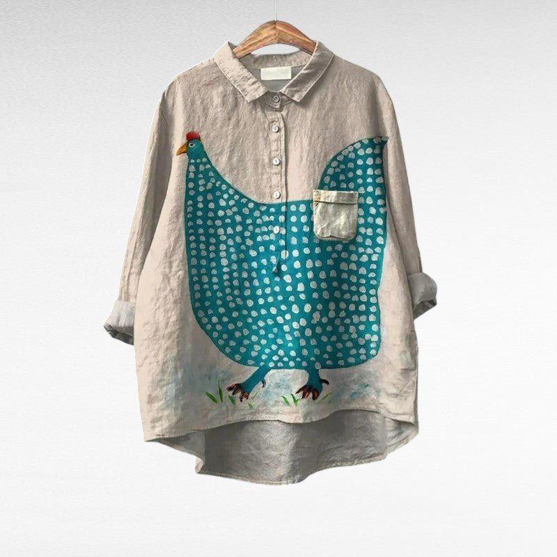 Céline | Blouse Ventre Plat