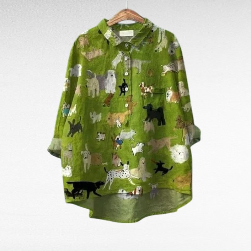 Cécile | Blouse Cache-Bras