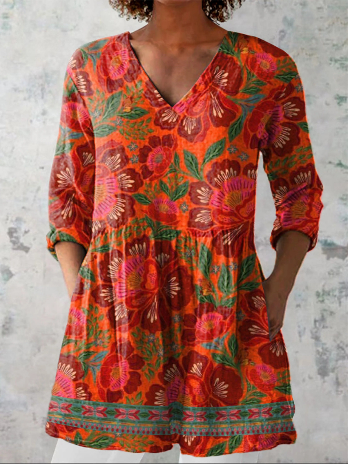 Marion | Blouse Dos Lisse