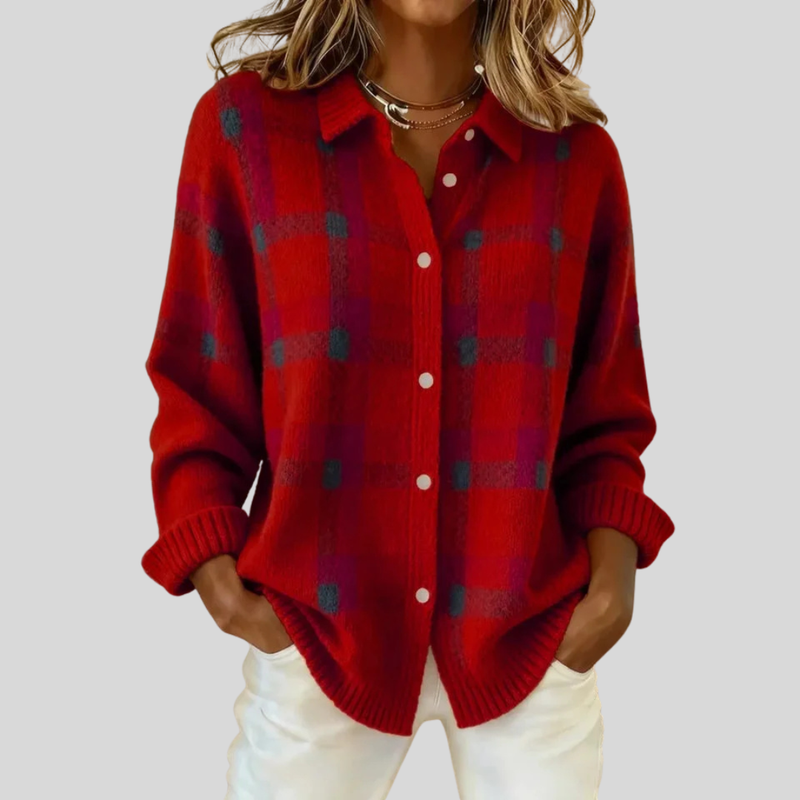 Lila | Pull Dos Lisse