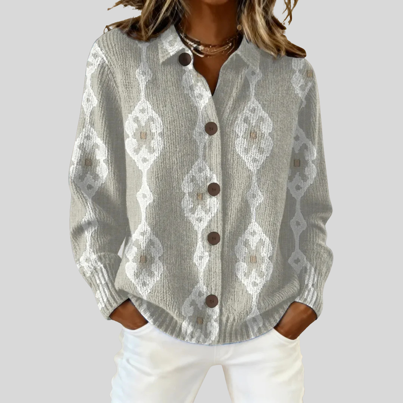 Marigold | Cardigan Dos Lisse