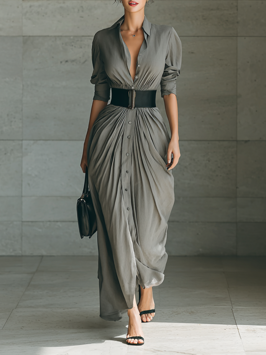 Alice™ | Robe Plissée Fluide