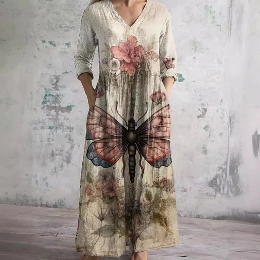 Evelyn | Robe Ventre Plat