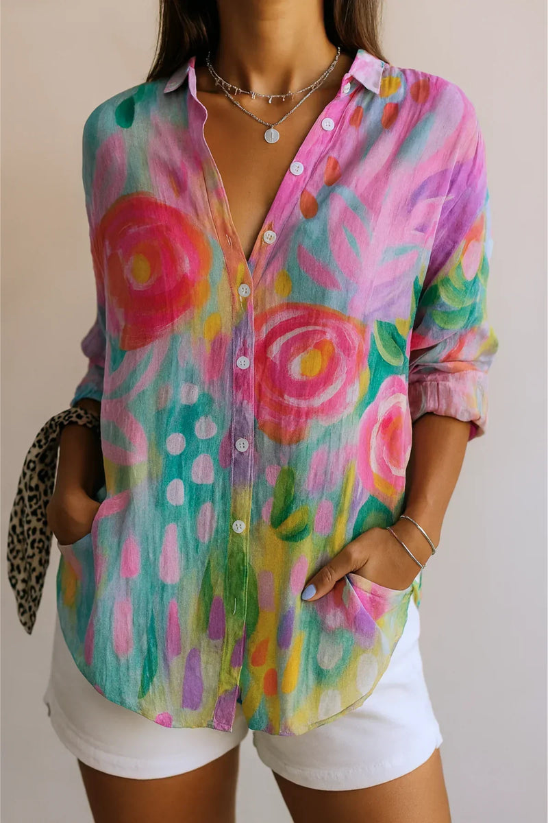Addison | Blouse Dos Lisse