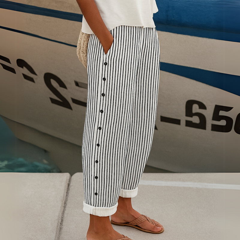 Claire | Pantalon Ventre Plat