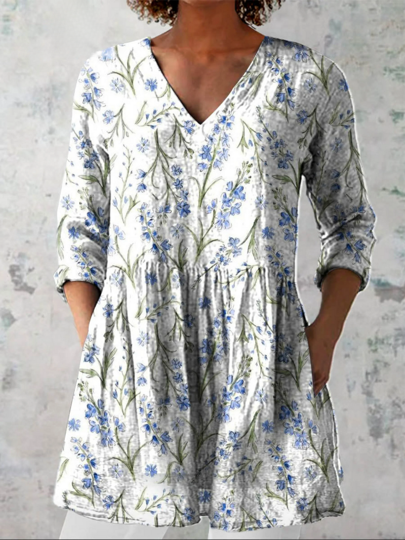 Jeanne | Blouse Dos Lisse
