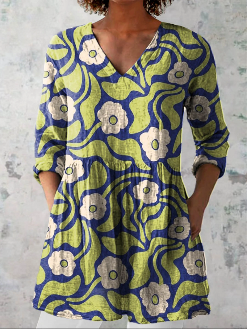 Elodie | Blouse Silhouette Sublimée