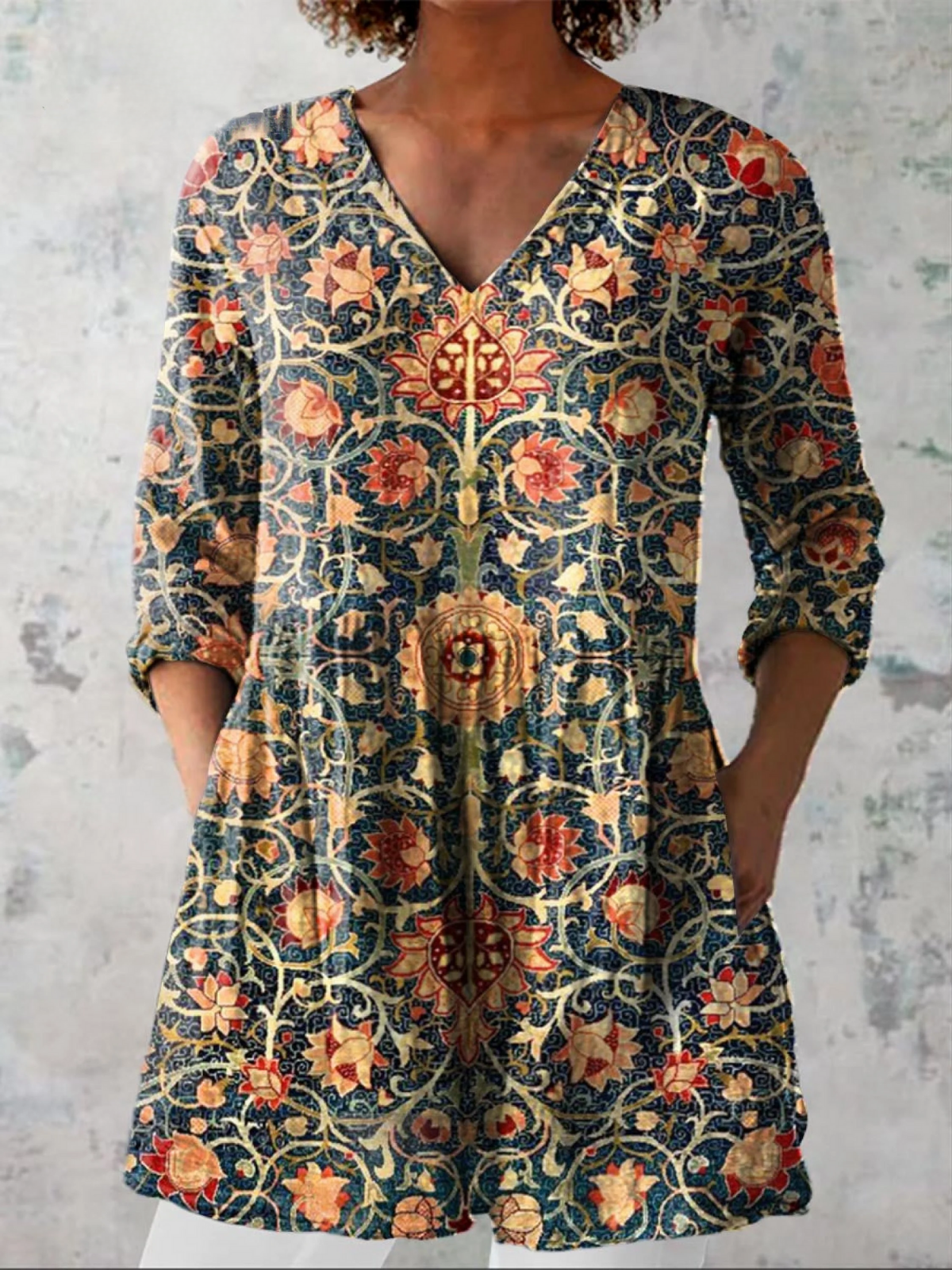 Celine | Blouse Dos Lisse