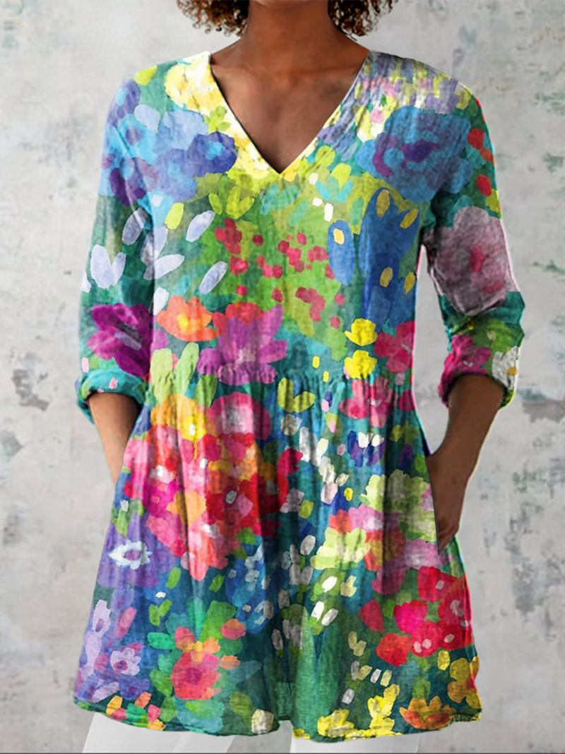 Maelle | Blouse Ventre Plat