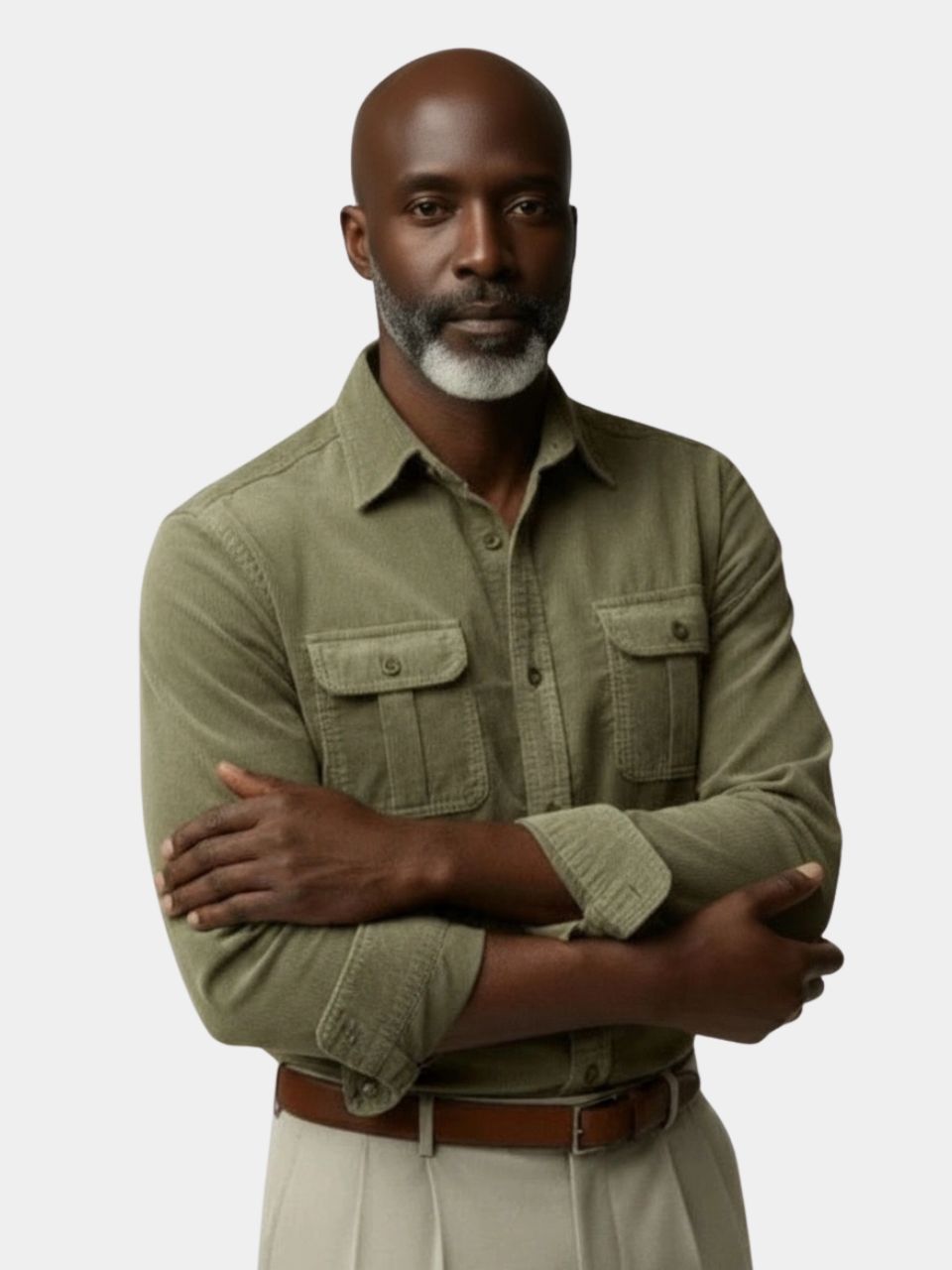 Landon | Chemise Velours Côtelé