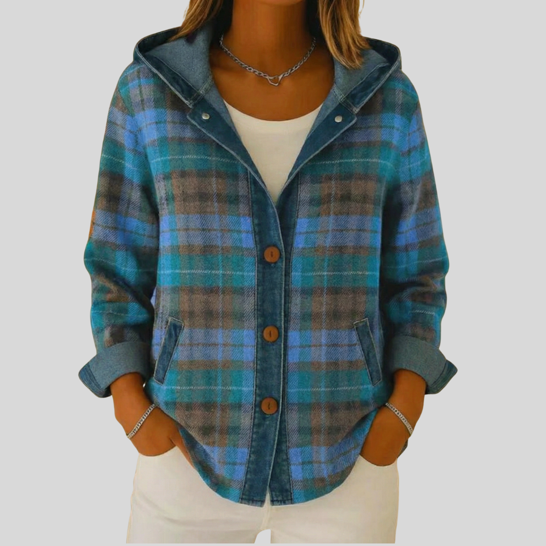 Bevlyn™ | Chemise Shacket à Carreaux Doublée