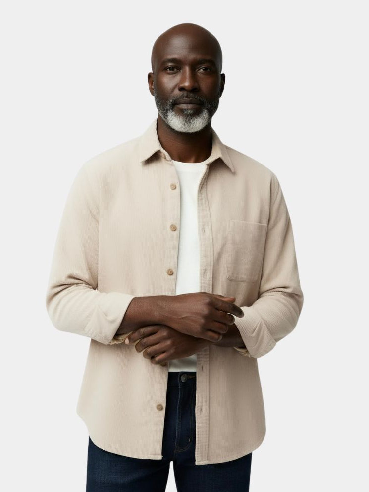 Jasper | Chemise Velours Côtelé