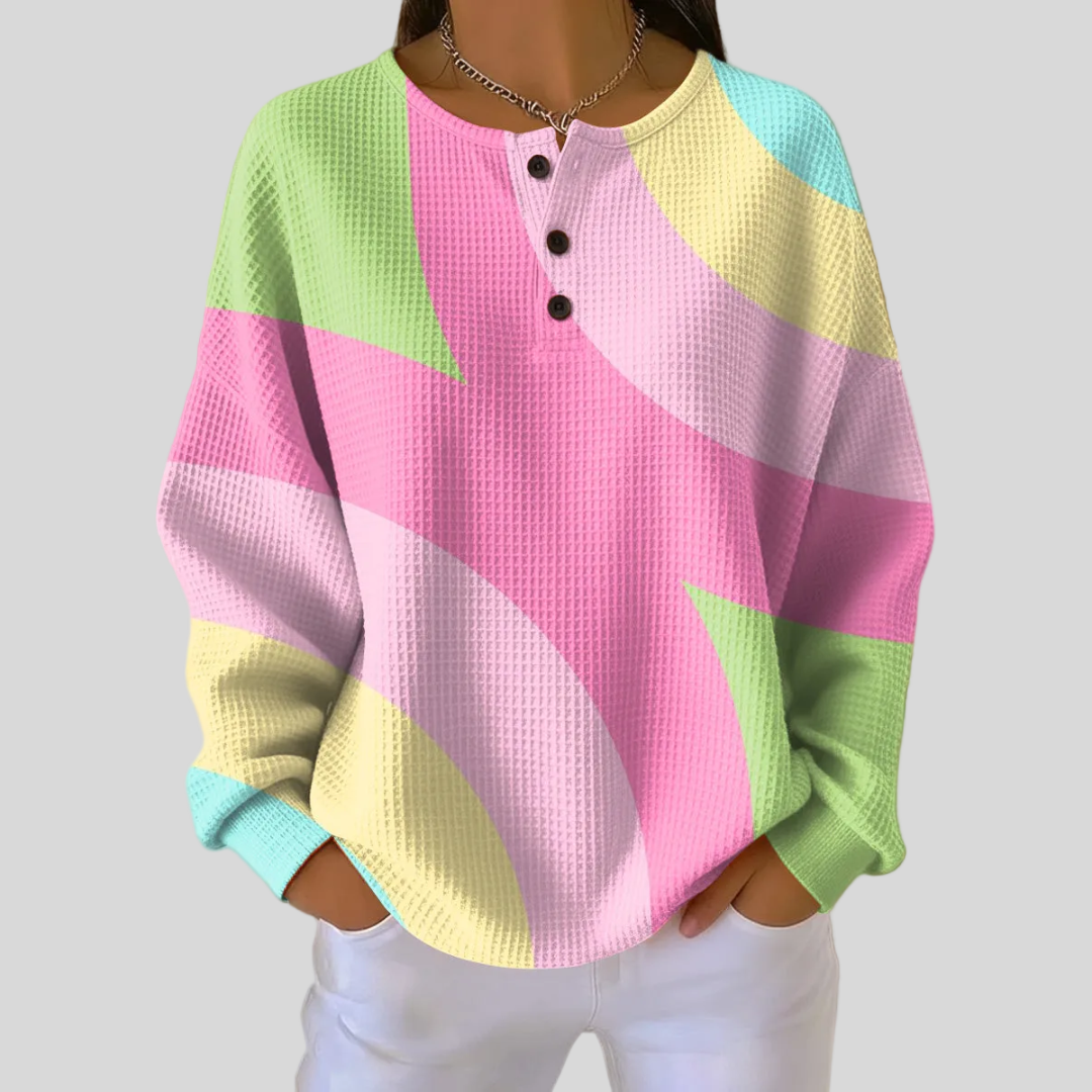 Lorelei™ | Sweatshirt Patroon Abstrait