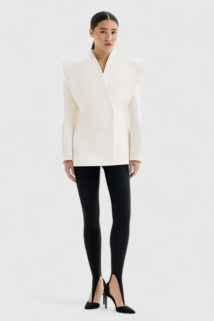 Mila | Blazer Dos Lisse