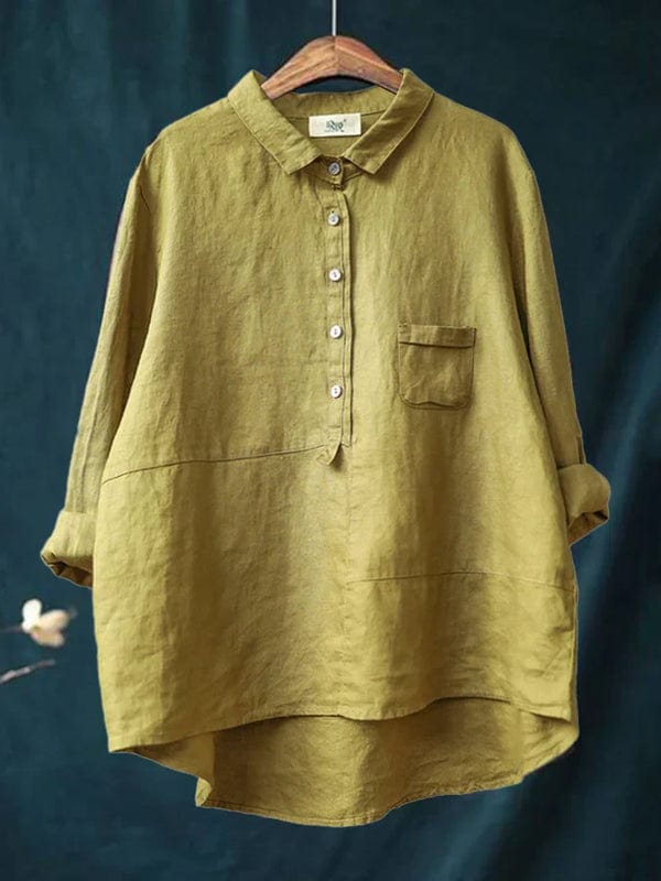 Elvie | Blouse Dos Lisse