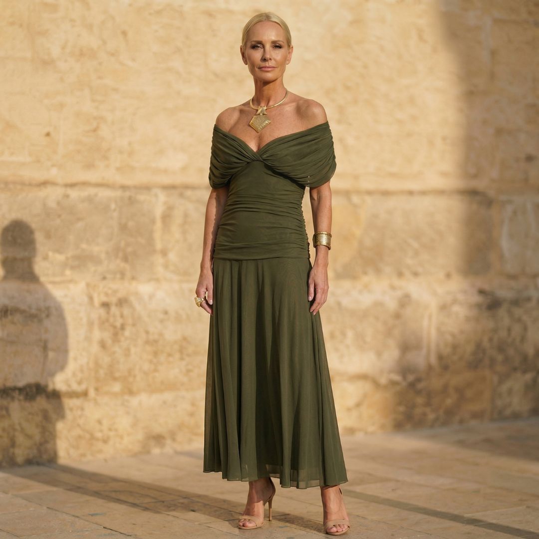 Jade | Robe Ventre Plat