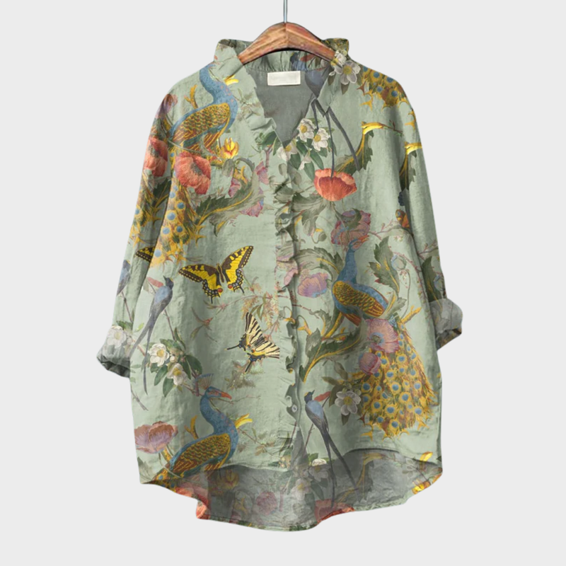 Scarlett | Blouse Dos Lisse