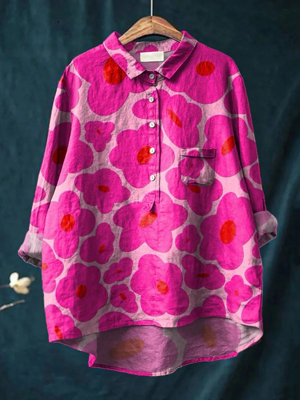 Mia | Chemise Dos Lisse