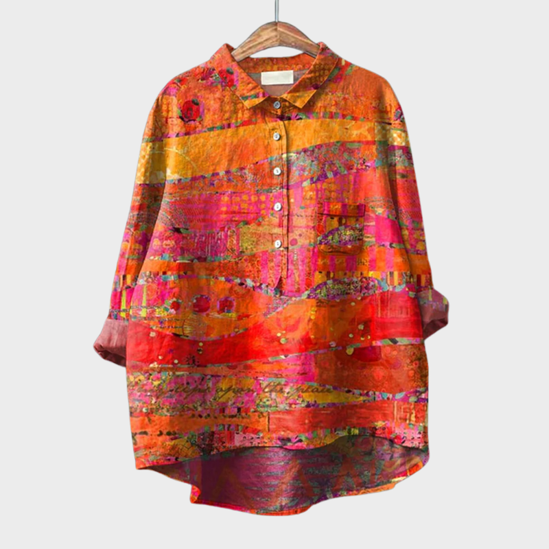 Catherine | Blouse Dos Lisse