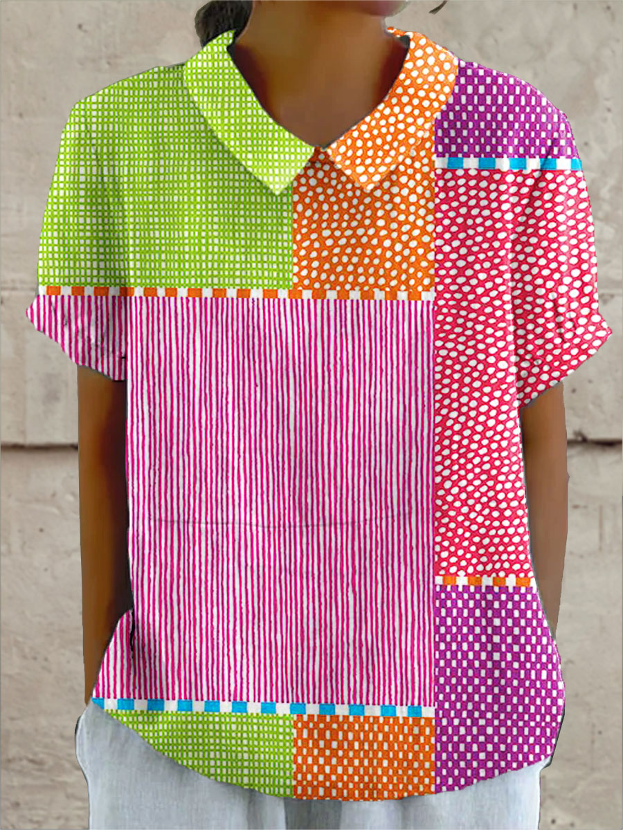 Zoe | Blouse Silhouette Sublimée