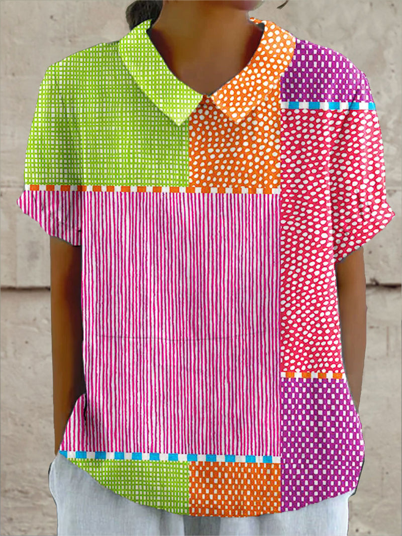 Zoe | Blouse Silhouette Sublimée