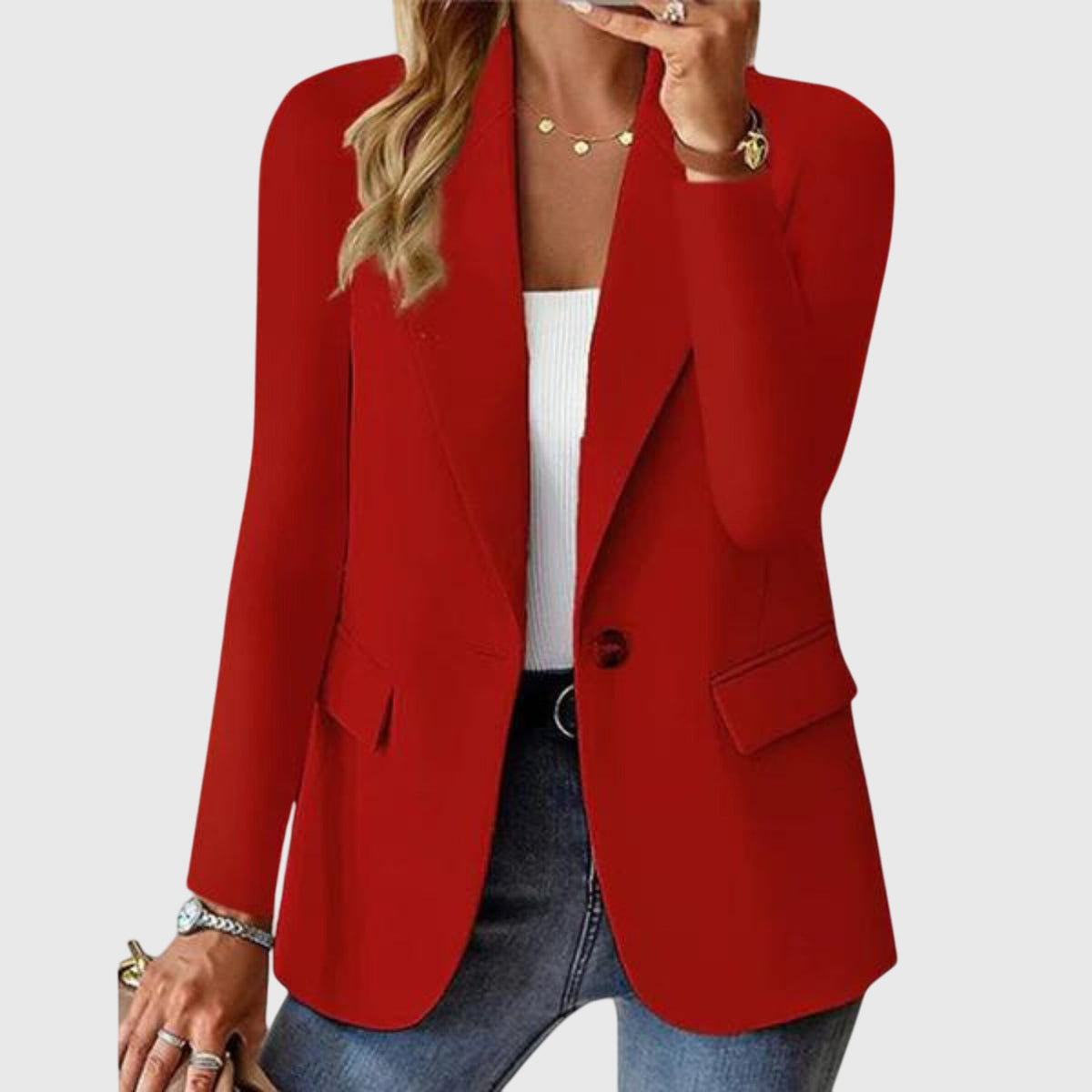 Savannah | Blazer Ventre Plat