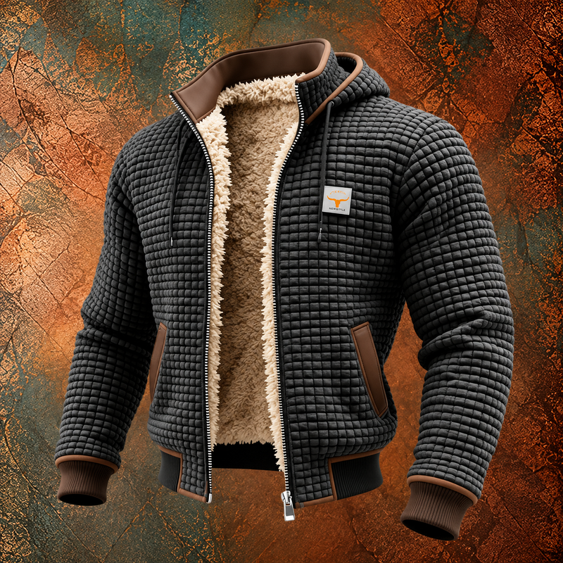 Baptiste™ | Veste Rétro Zippée à Capuche