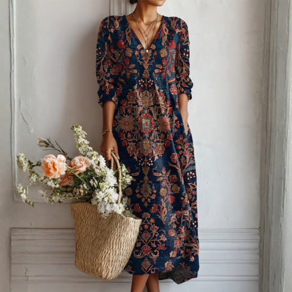 Lila | Robe Silhouette Sublimée