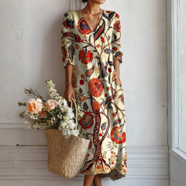 Lila | Robe Ventre Plat