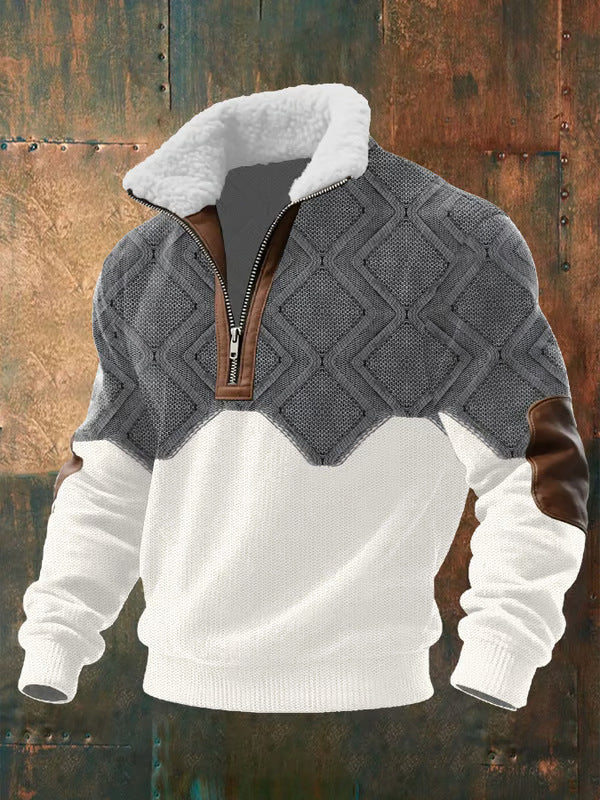 Étienne™ | Pull Polaire Col Zippé