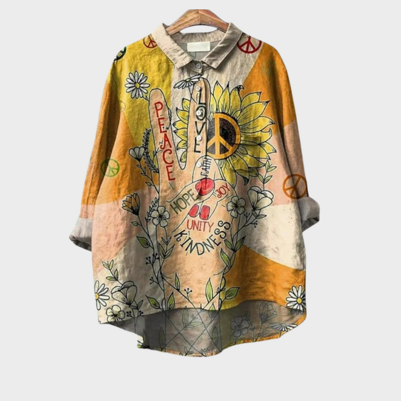 Coline | Blouse Dos Lisse