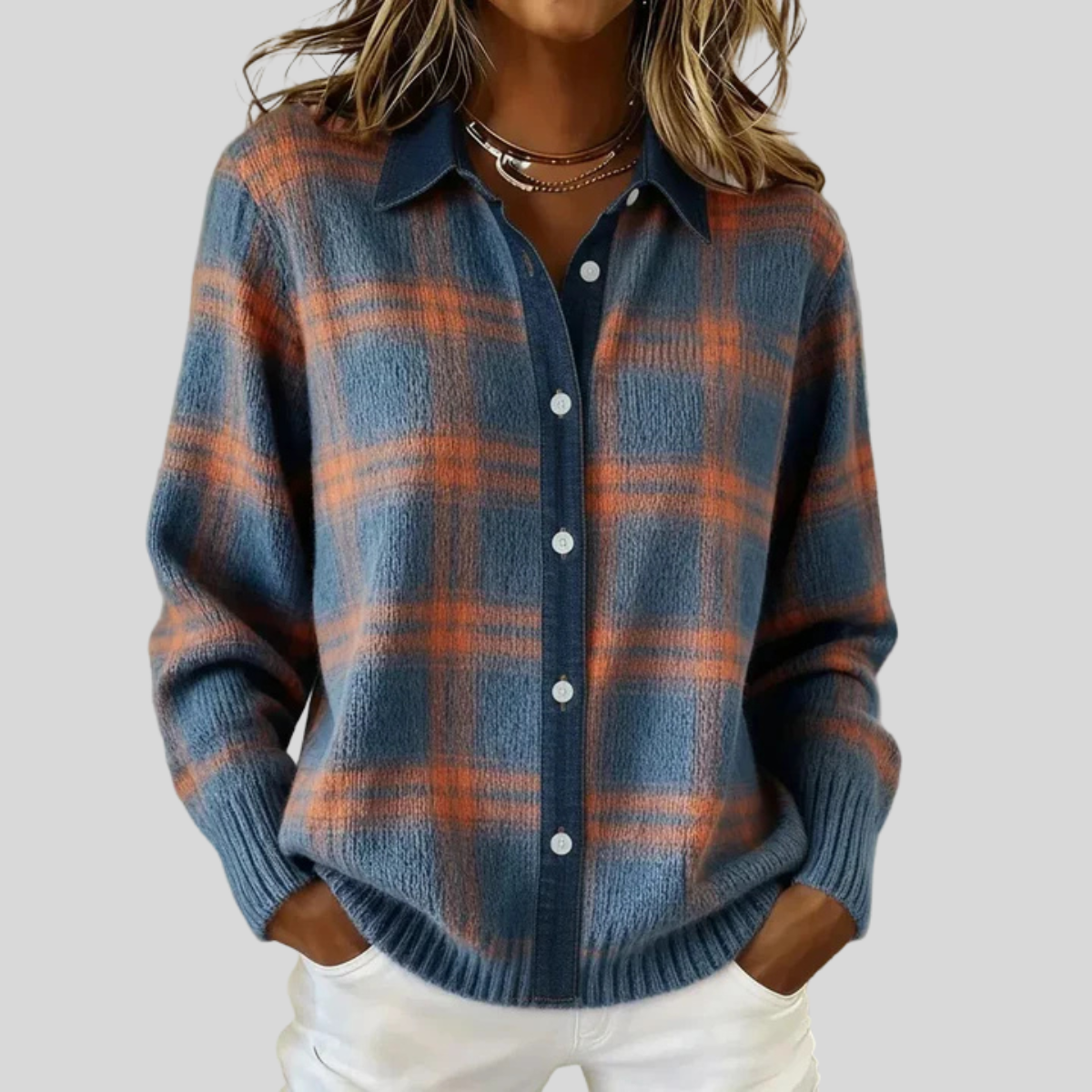 Lila | Cardigan Ventre Plat
