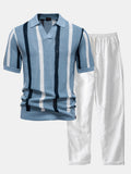Bleu Clair & Blanc