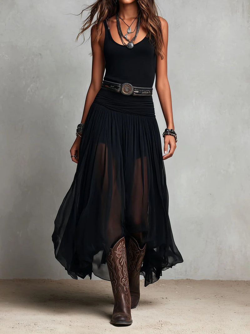 Celeste | Robe Ventre Plat