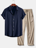 Bleu Marine & Marron