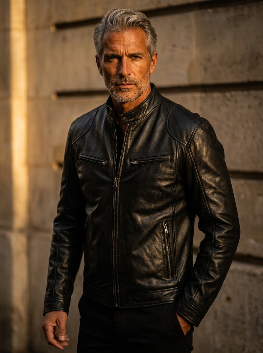 Landon | Veste en Cuir