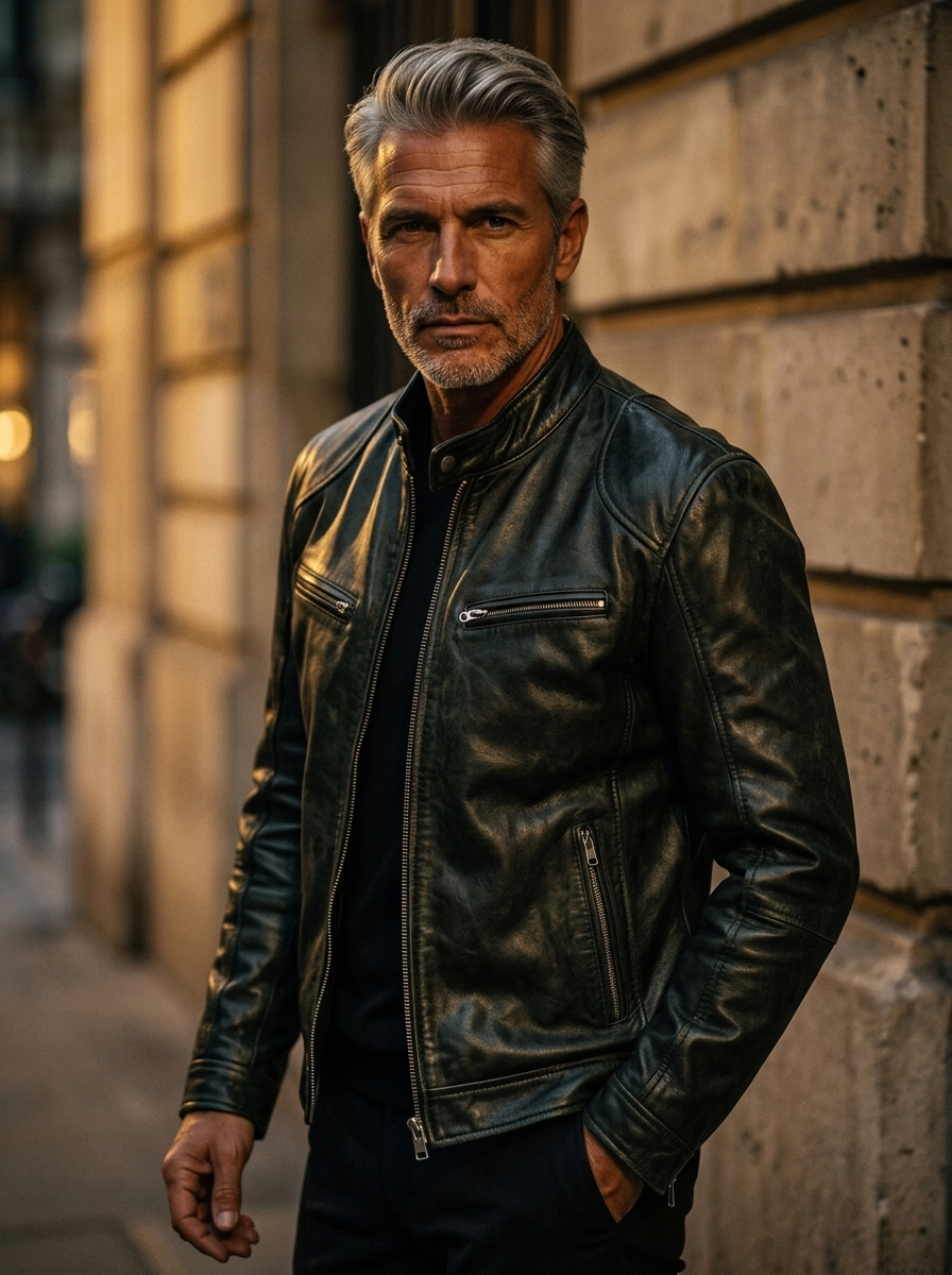 Talon | Veste en Cuir