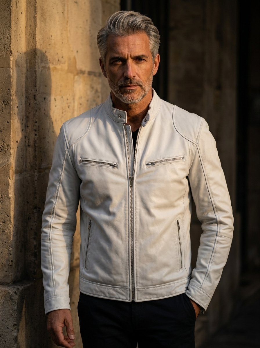 Mark | Veste en Cuir