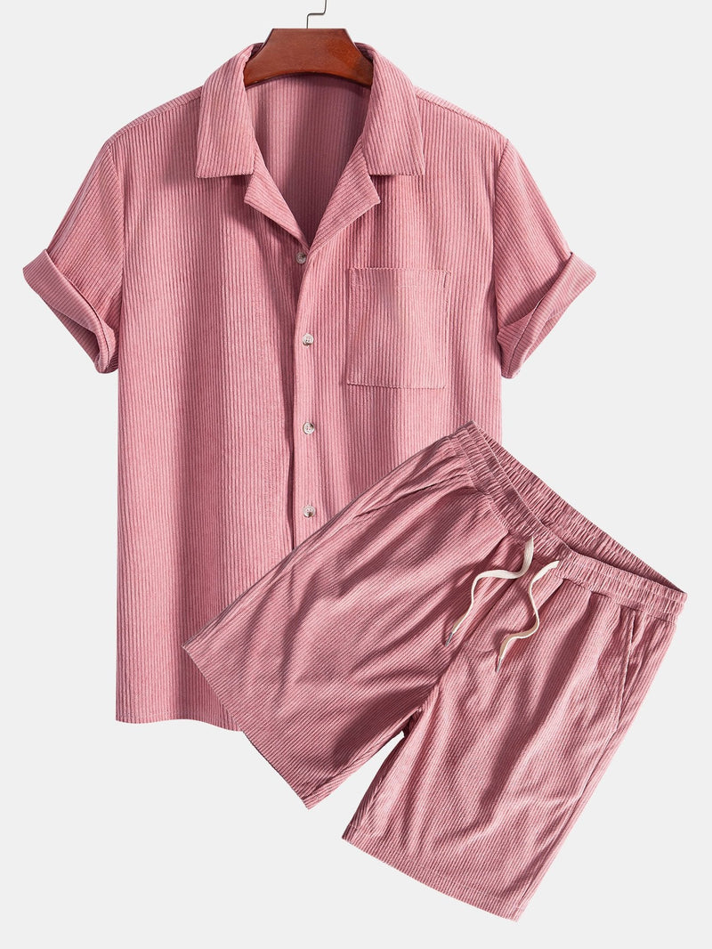 Tyler | Ensemble Velours Côtelé