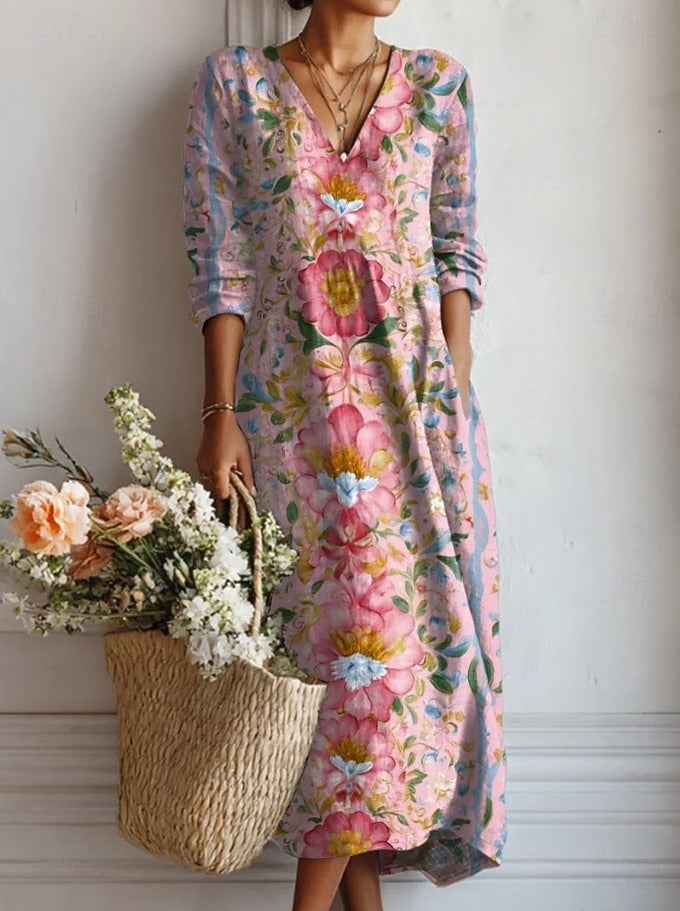 Lila | Robe Ventre Plat